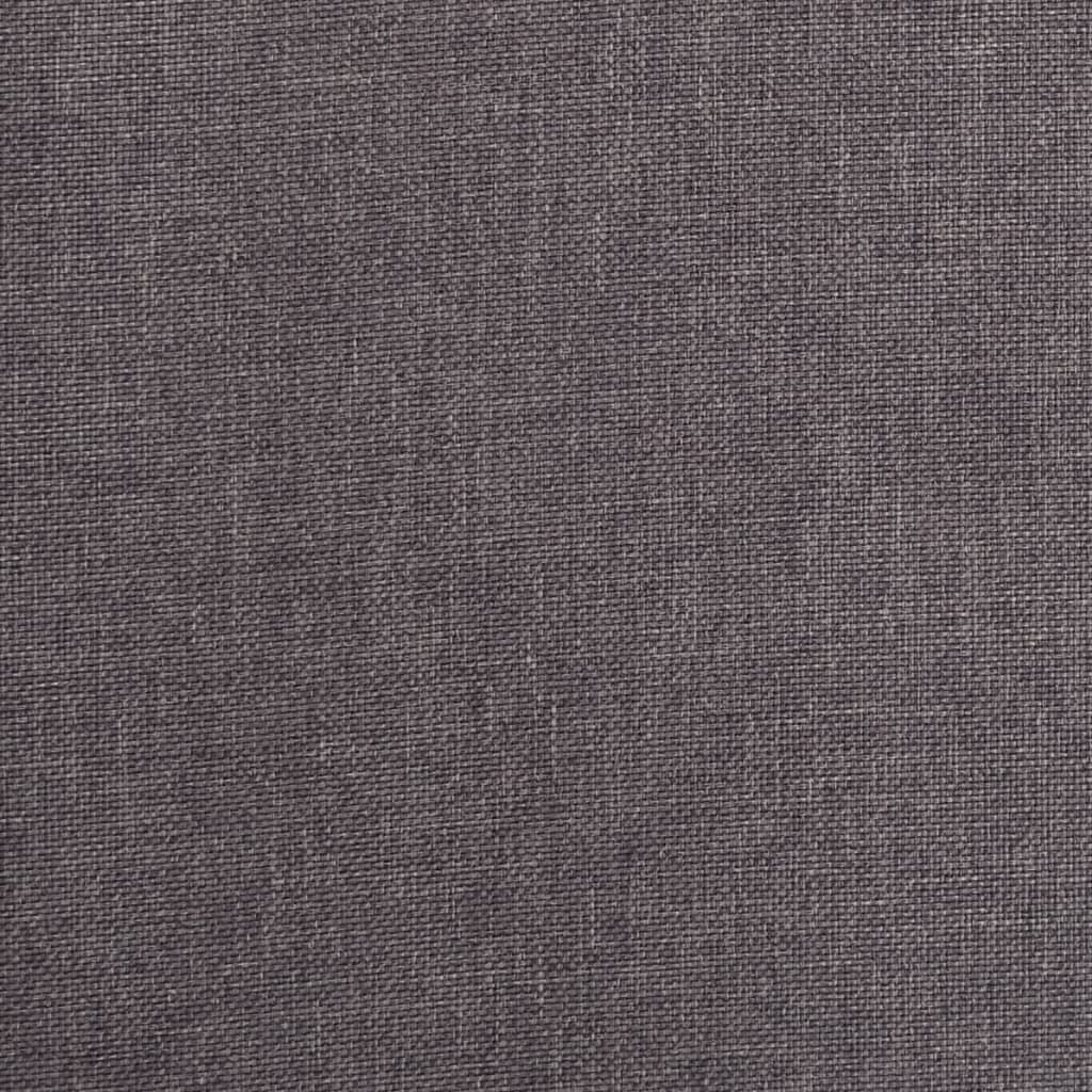 Eetkamerstoel draaibaar stof taupe – afbeelding 6