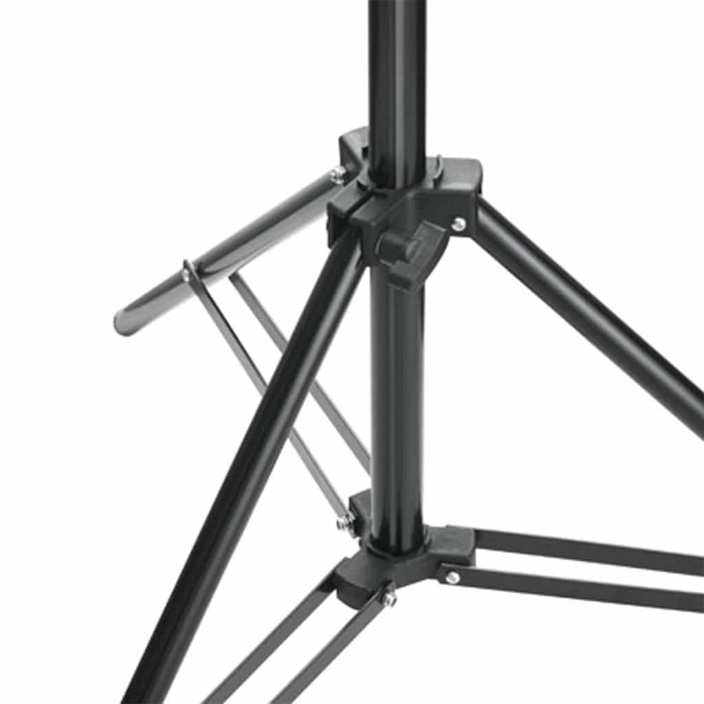 Fotostudioset met verlichtingsset, achtergrond en reflector – afbeelding 8