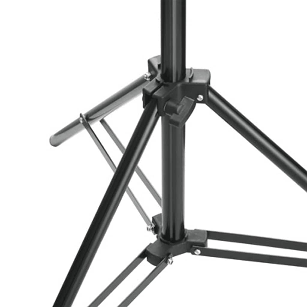 Fotostudioset met verlichtingsset, achtergrond en reflector – afbeelding 10