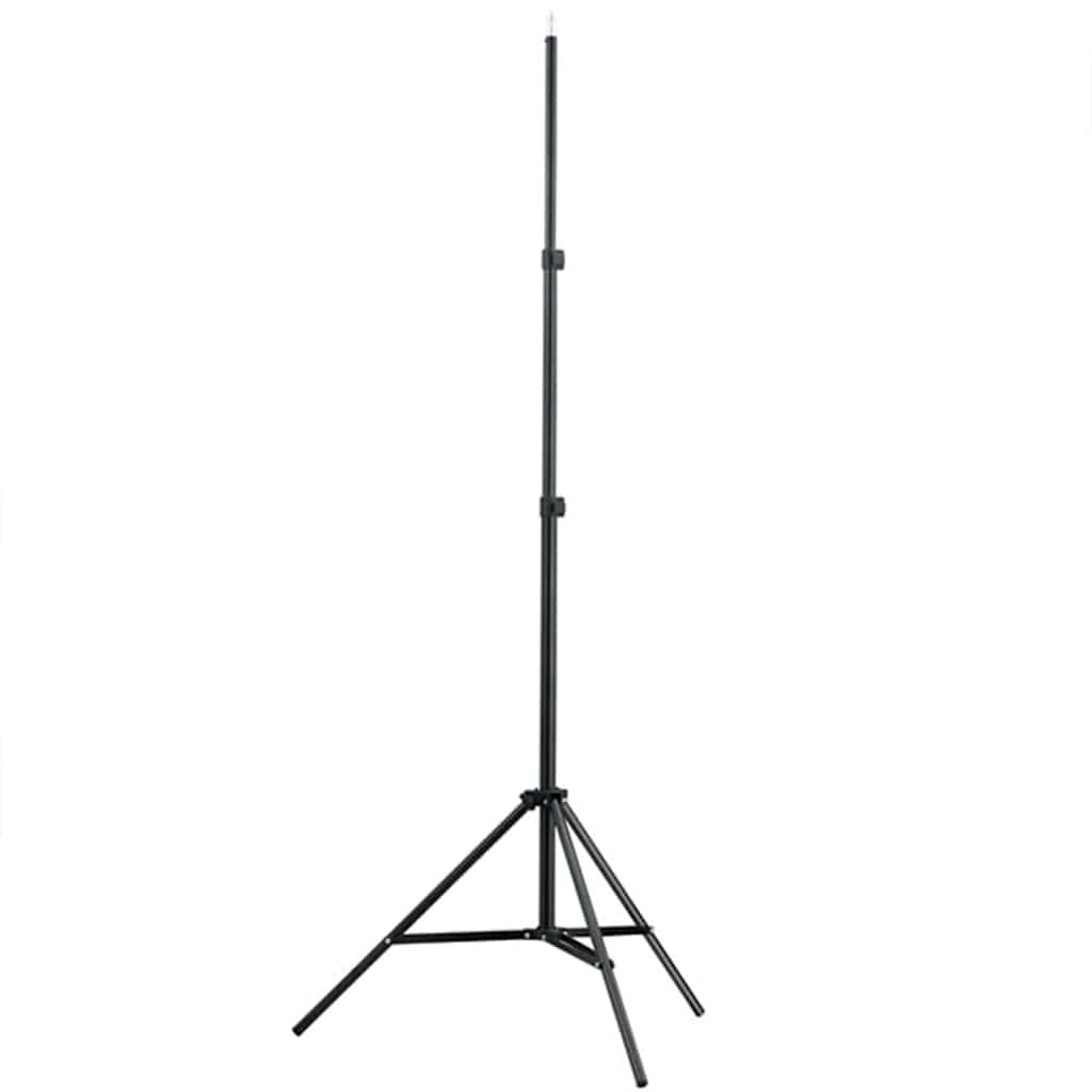 Fotostudioset met verlichtingsset en achtergrond – afbeelding 11
