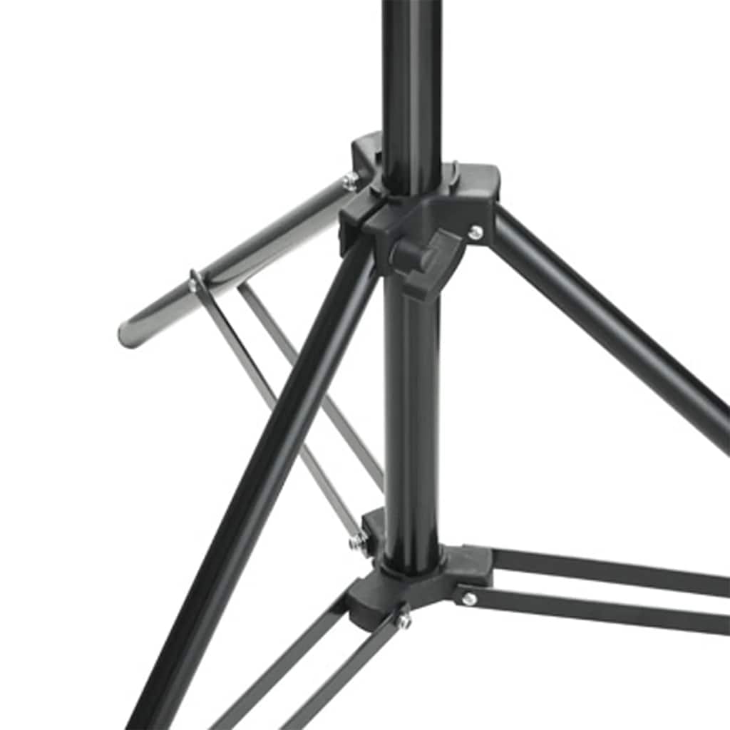 Fotostudioset met verlichtingsset en achtergrond – afbeelding 12