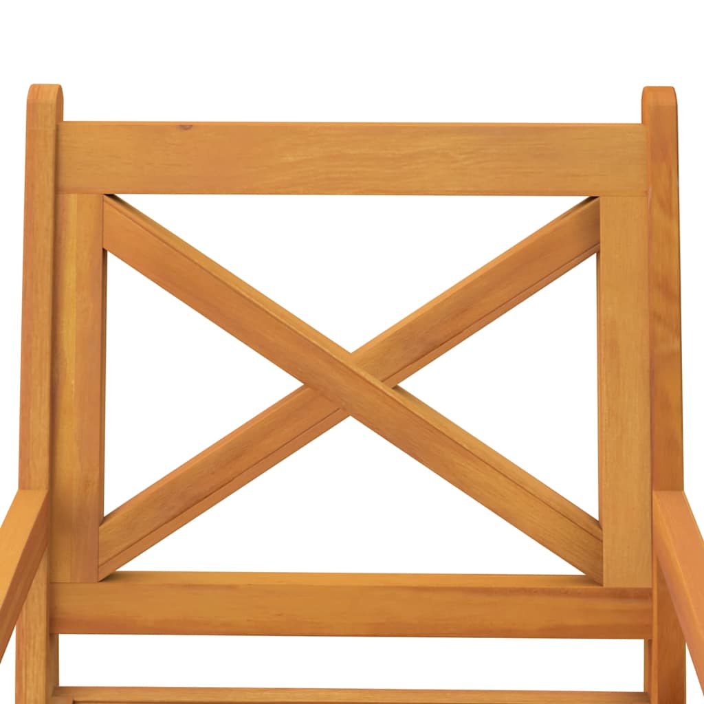 Tuinstoelen 6 st massief acaciahout – afbeelding 5