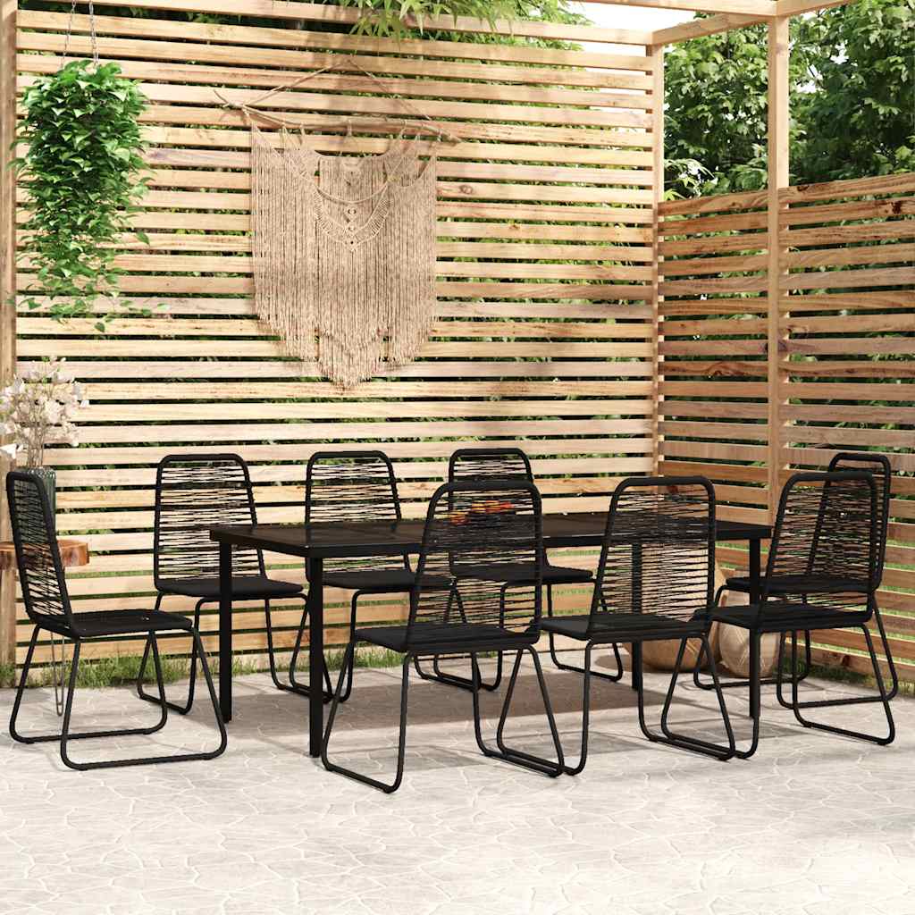 9-delige Tuinset zwart – afbeelding 1