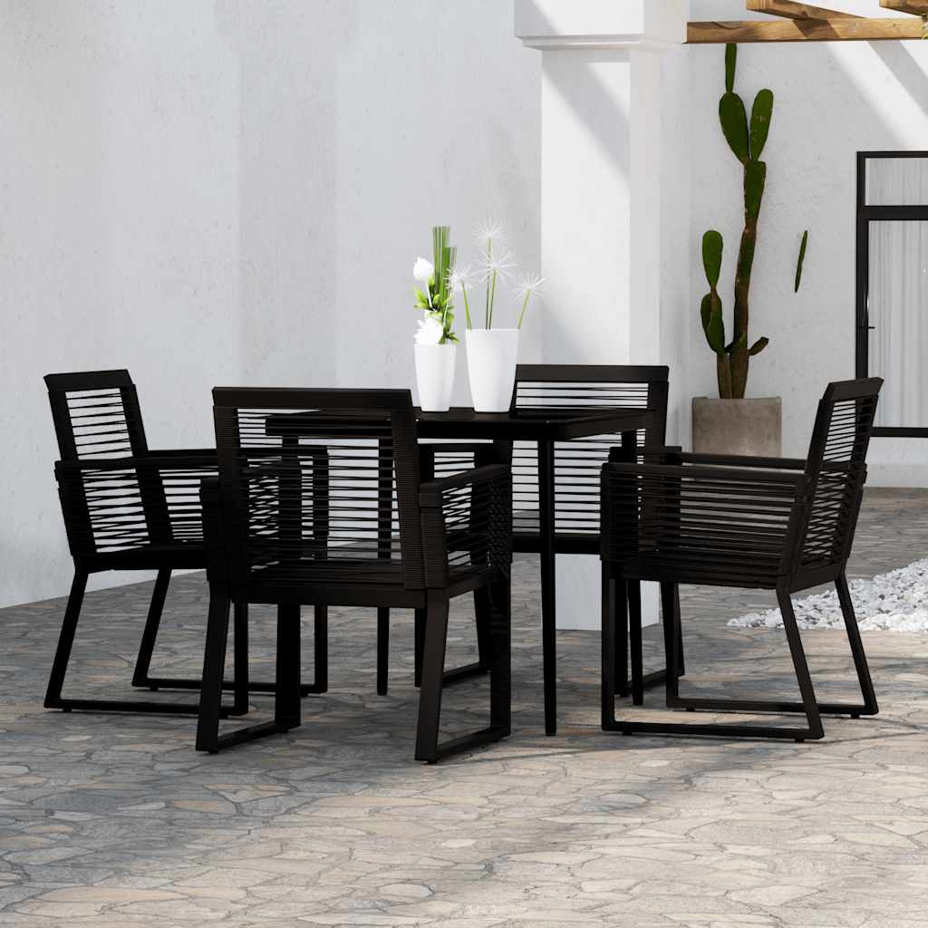 5-delige Tuinset zwart – afbeelding 1
