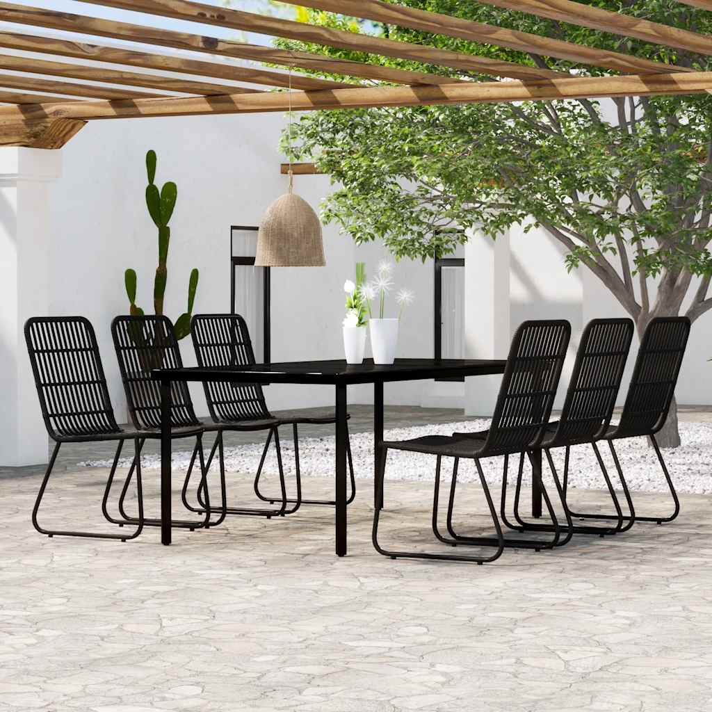 7-delige Tuinset zwart – afbeelding 1
