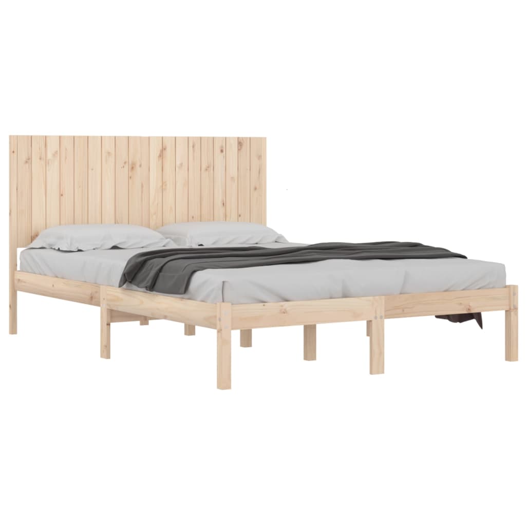 Bedframe massief hout 180x200 cm – afbeelding 3