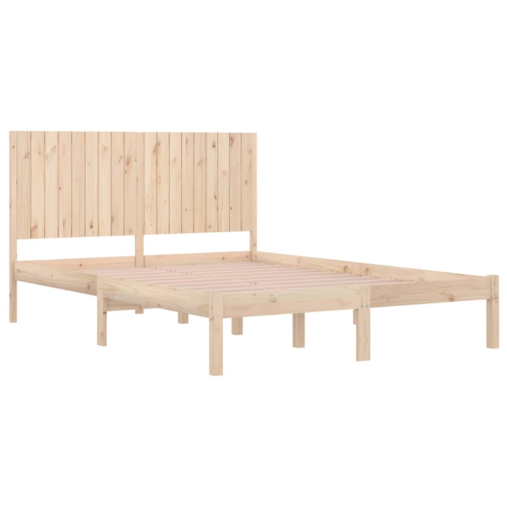 Bedframe massief hout 180x200 cm – afbeelding 4