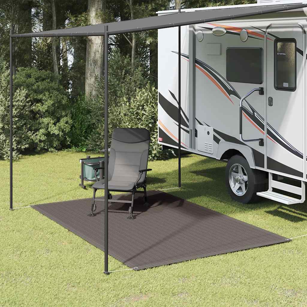 Tenttapijt 200x300 cm antracietkleurig