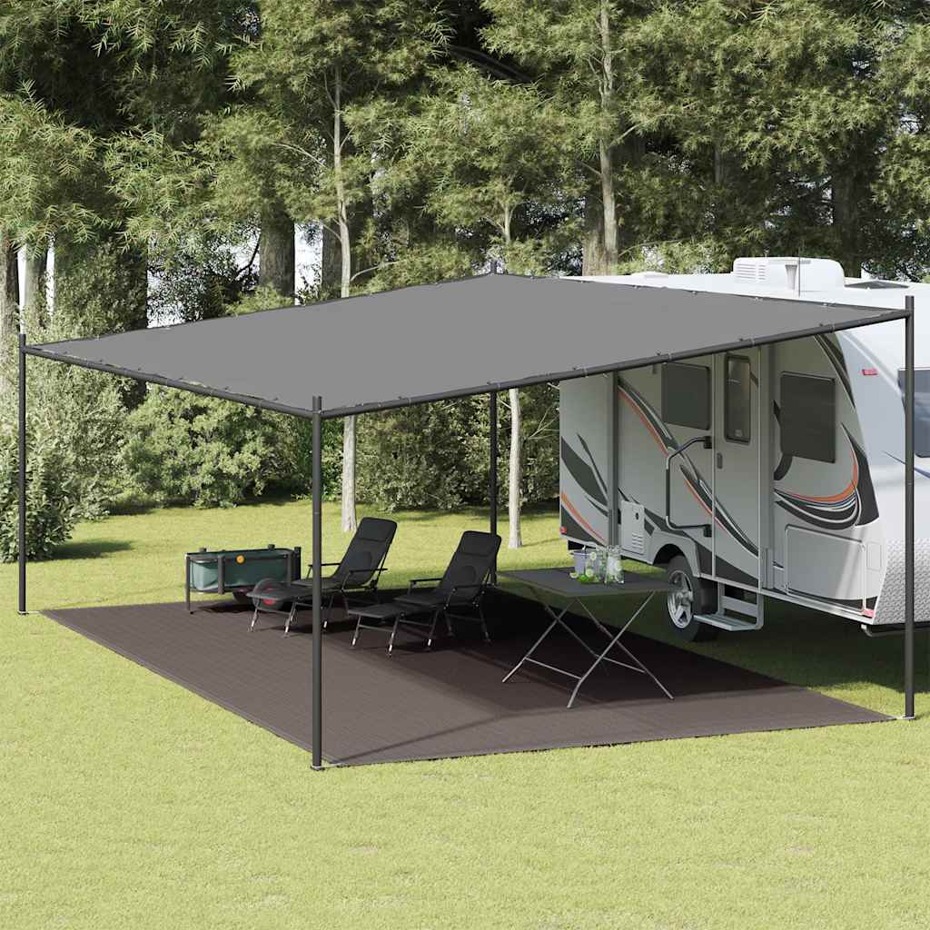 Tenttapijt 400x600 cm antracietkleurig