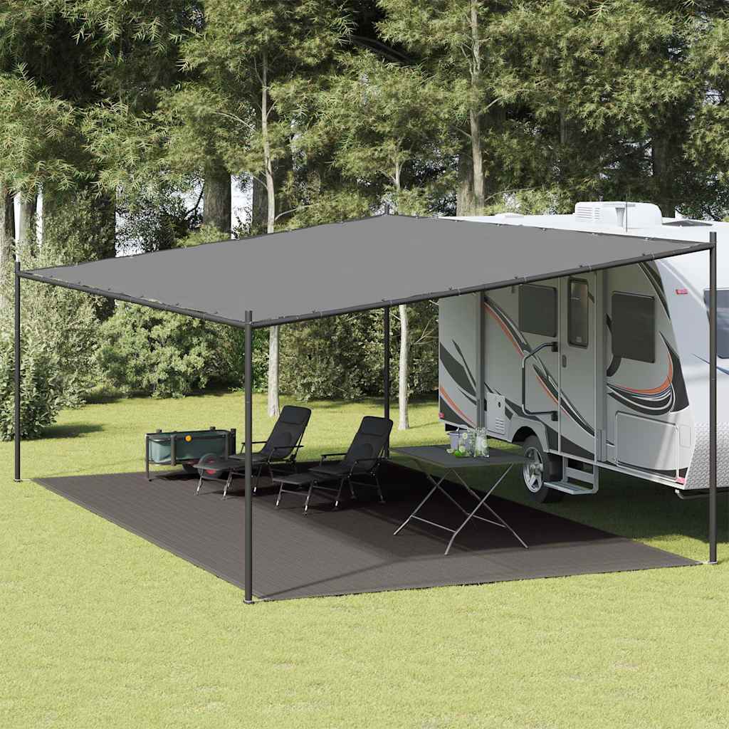 Tenttapijt 400x700 cm antracietkleurig