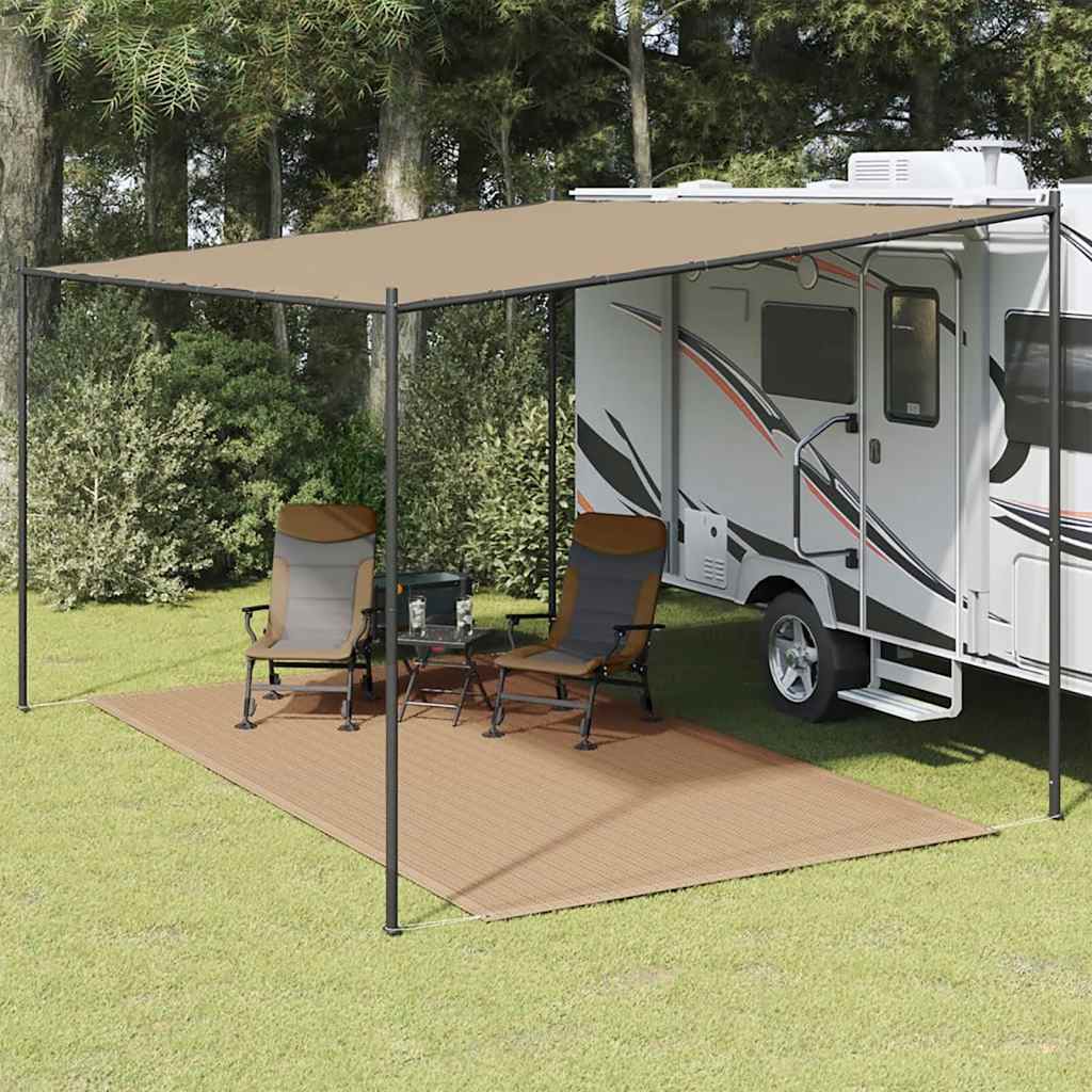 Tenttapijt 250x400 cm taupe