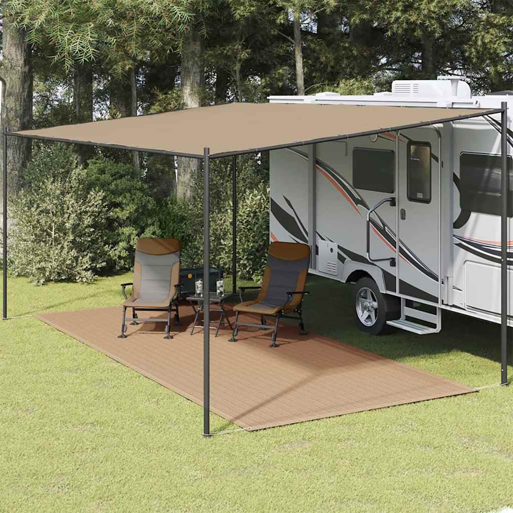 Tenttapijt 250x500 cm taupe – afbeelding 1