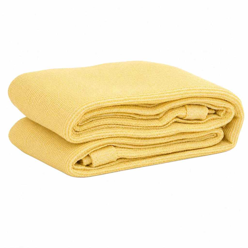 Tenttapijt 250x250 cm HDPE beige – afbeelding 2