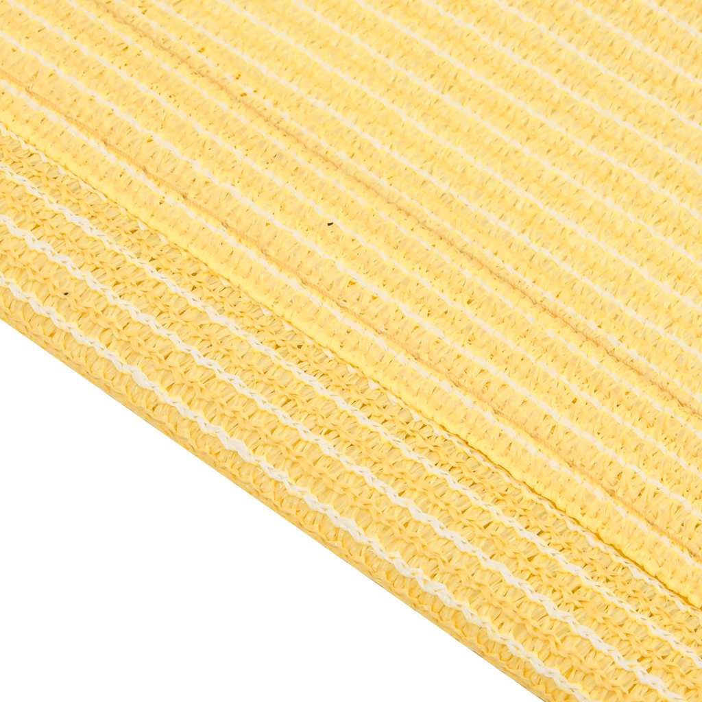 Tenttapijt 250x250 cm HDPE beige – afbeelding 5