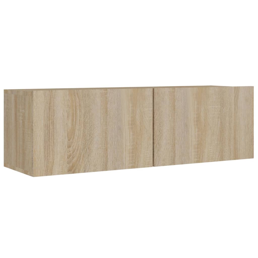 8-delige Tv-meubelset bewerkt hout sonoma eikenkleurig – afbeelding 4