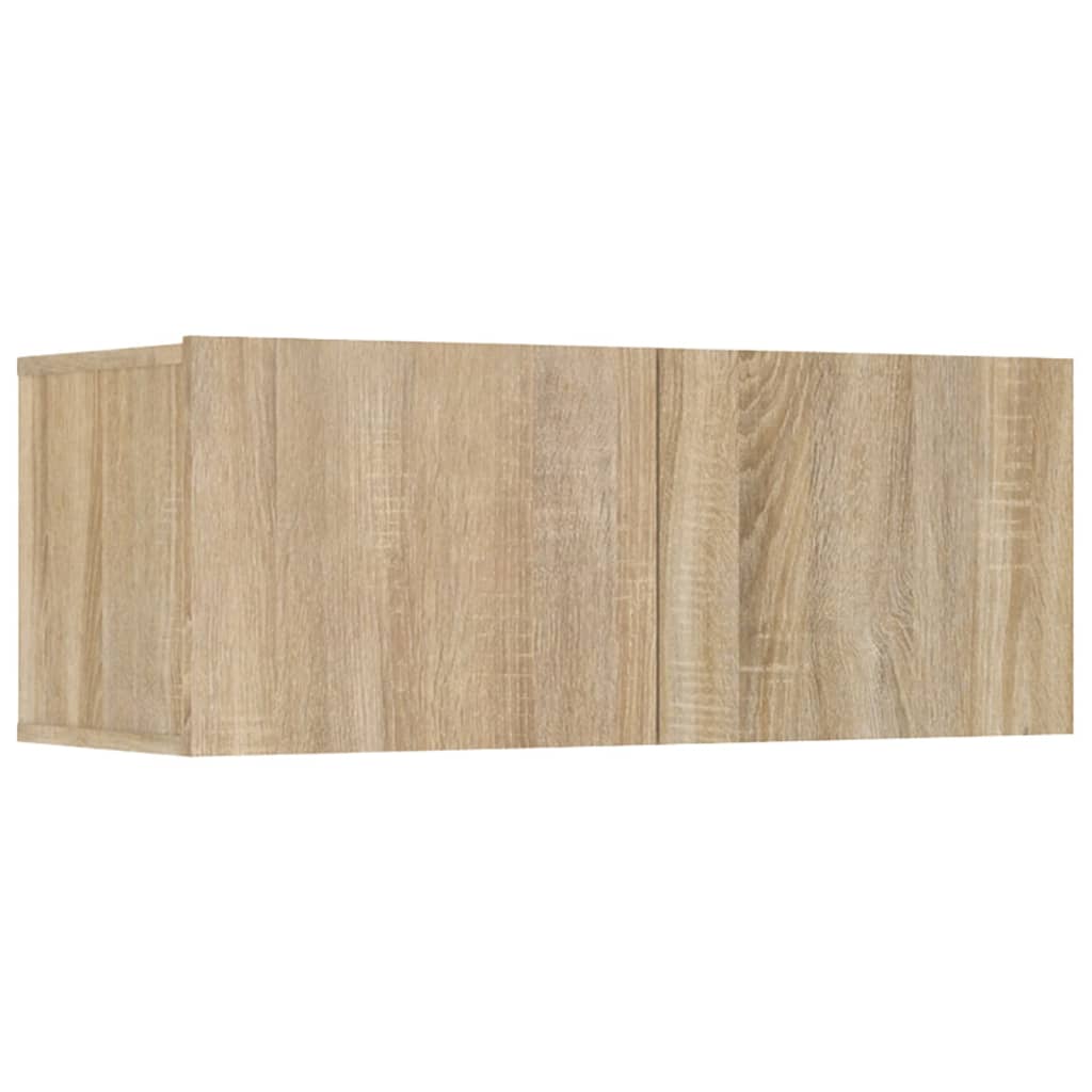 8-delige Tv-meubelset bewerkt hout sonoma eikenkleurig – afbeelding 4