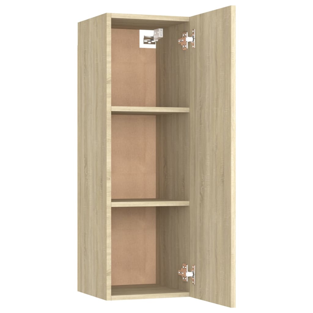 8-delige Tv-meubelset bewerkt hout sonoma eikenkleurig – afbeelding 7