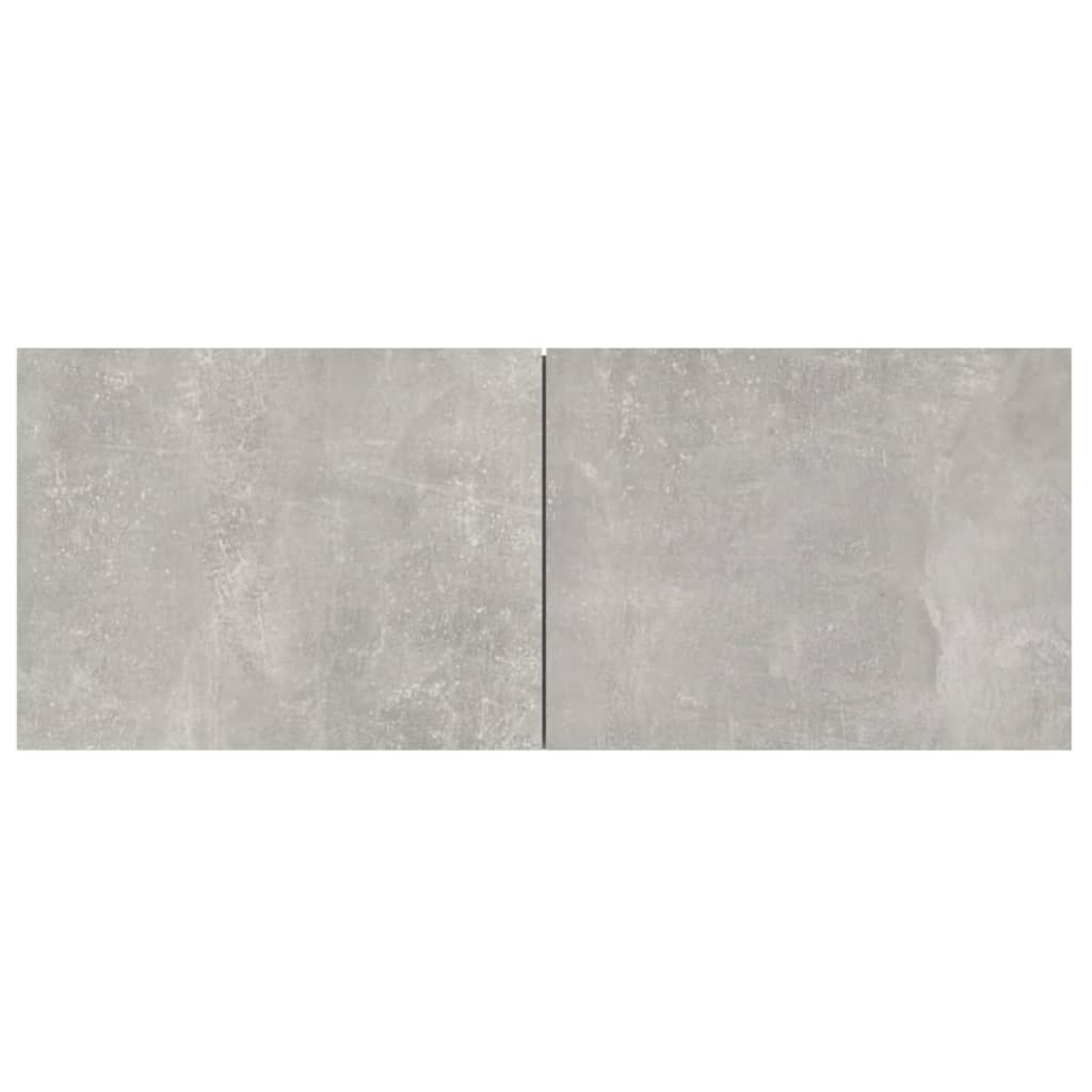 4-delige Tv-meubelset bewerkt hout betongrijs – afbeelding 5