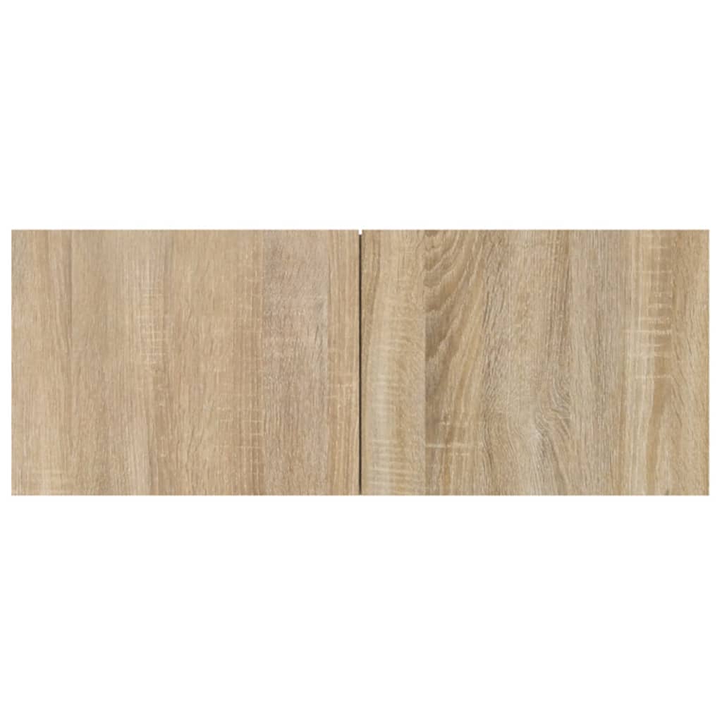 6-delige Tv-meubelset bewerkt hout sonoma eikenkleurig – afbeelding 4