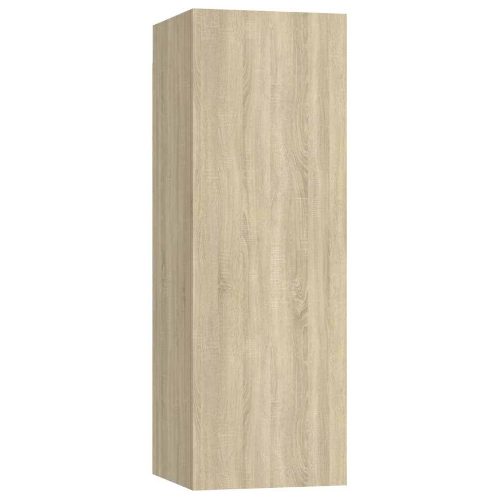 6-delige Tv-meubelset bewerkt hout sonoma eikenkleurig – afbeelding 5