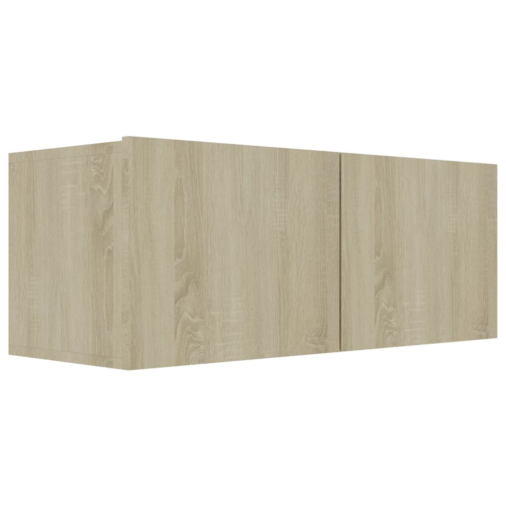 8-delige Tv-meubelset bewerkt hout sonoma eikenkleurig – afbeelding 6