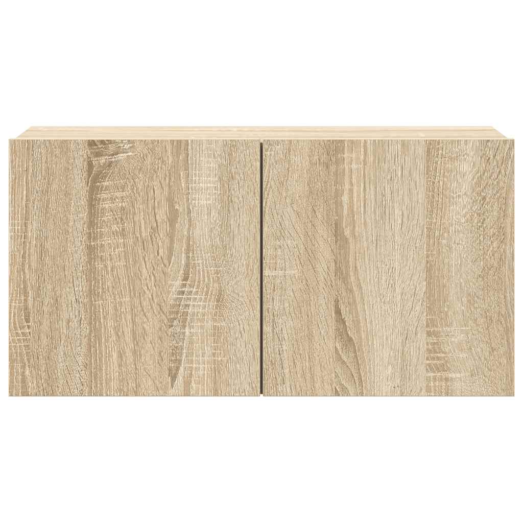 7-delige Tv-meubelset bewerkt hout sonoma eikenkleurig – afbeelding 10