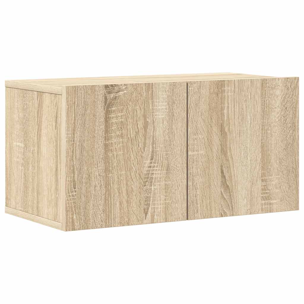 7-delige Tv-meubelset bewerkt hout sonoma eikenkleurig – afbeelding 9