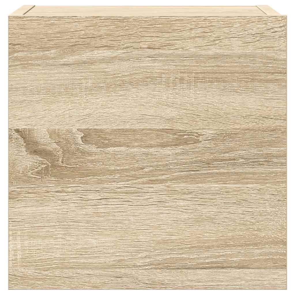 7-delige Tv-meubelset bewerkt hout sonoma eikenkleurig – afbeelding 5