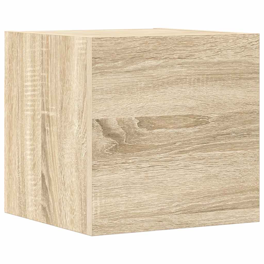 7-delige Tv-meubelset bewerkt hout sonoma eikenkleurig – afbeelding 6