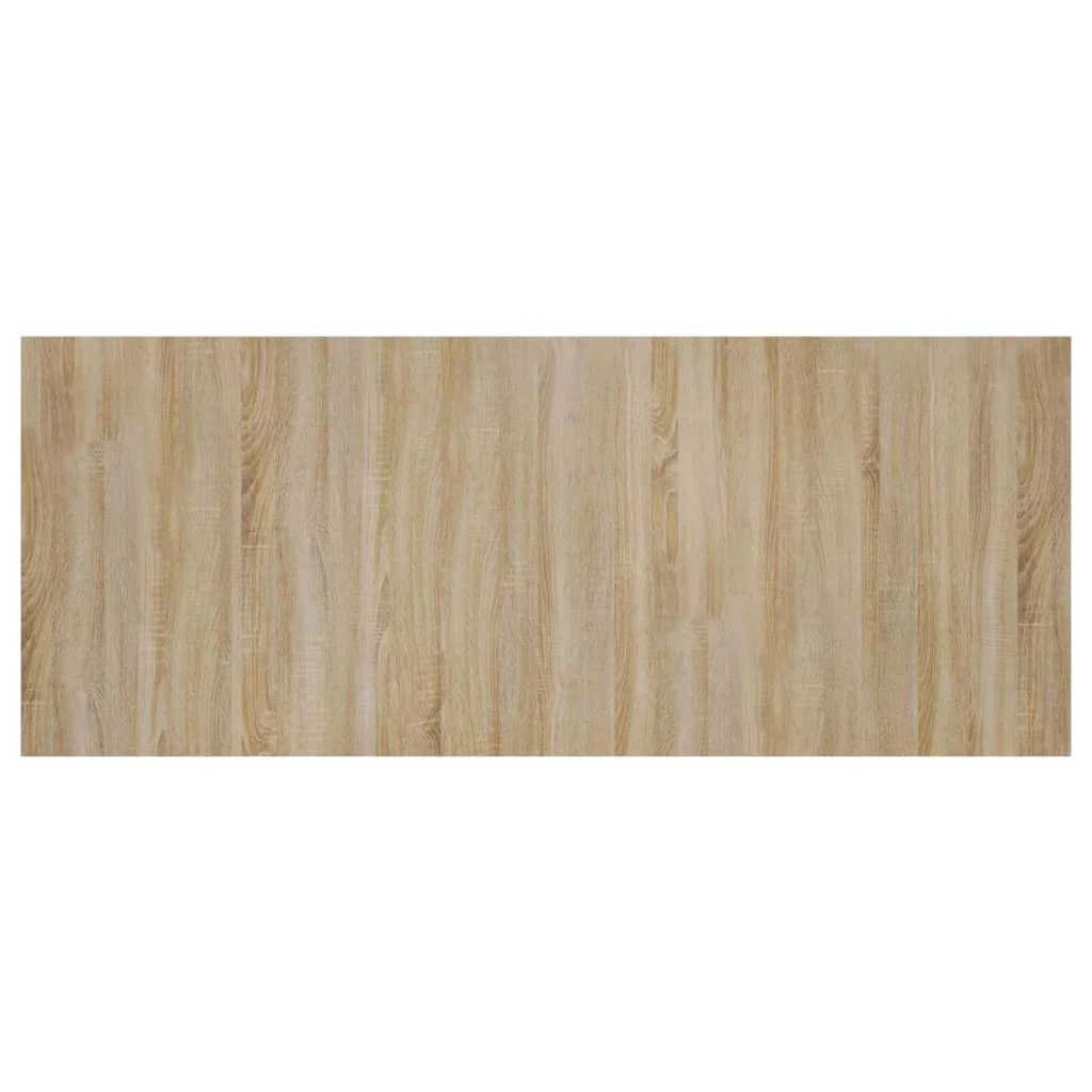 Hoofdbord met kastjes bewerkt hout sonoma eikenkleurig – afbeelding 7