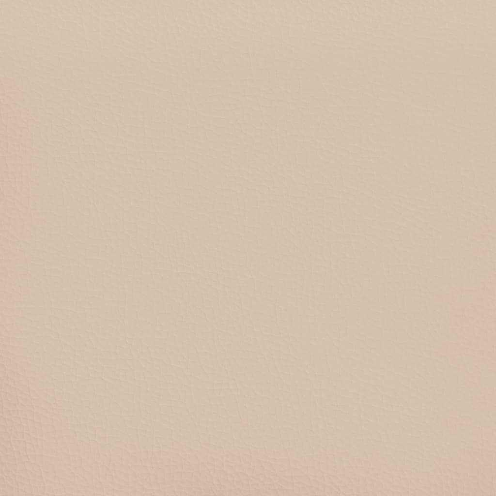 Hoofdbord met randen 103x23x78/88 cm kunstleer cappuccinokleur – afbeelding 8