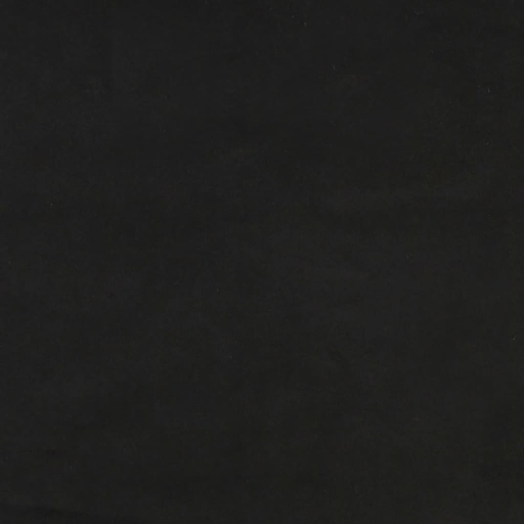 Hoofdbord met randen 103x16x118/128 cm fluweel zwart – afbeelding 6