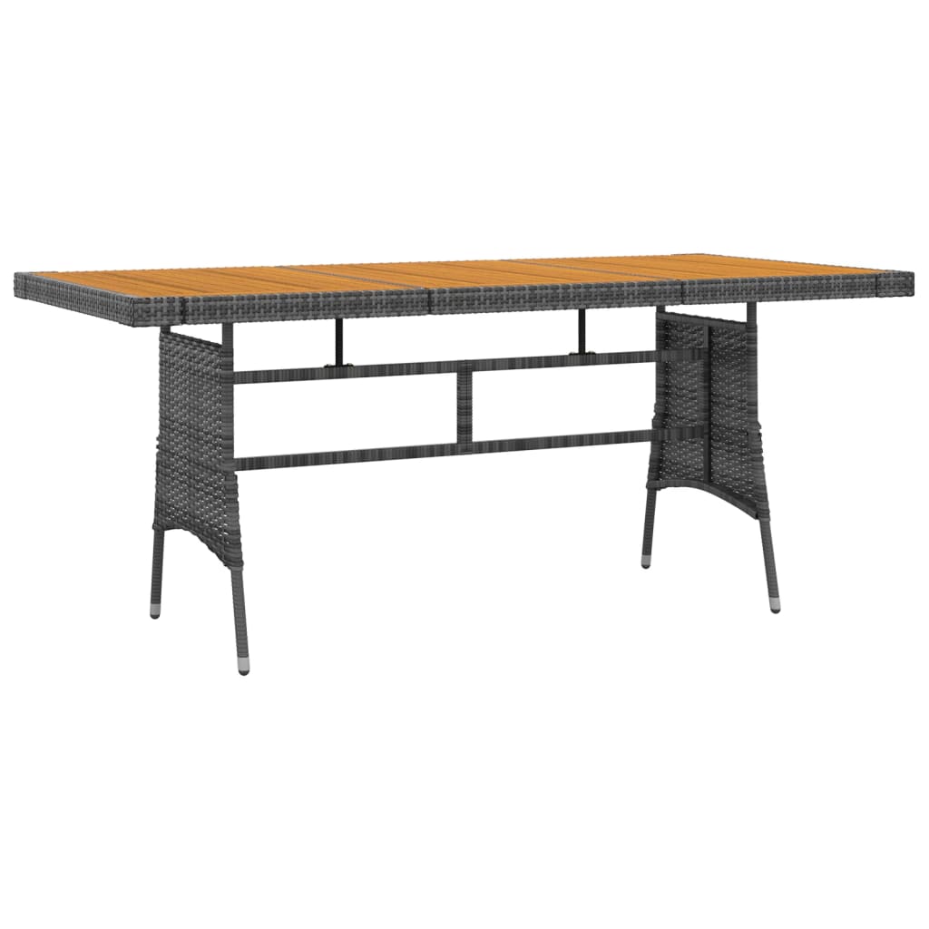 9-delige Tuinset poly rattan grijs – afbeelding 6