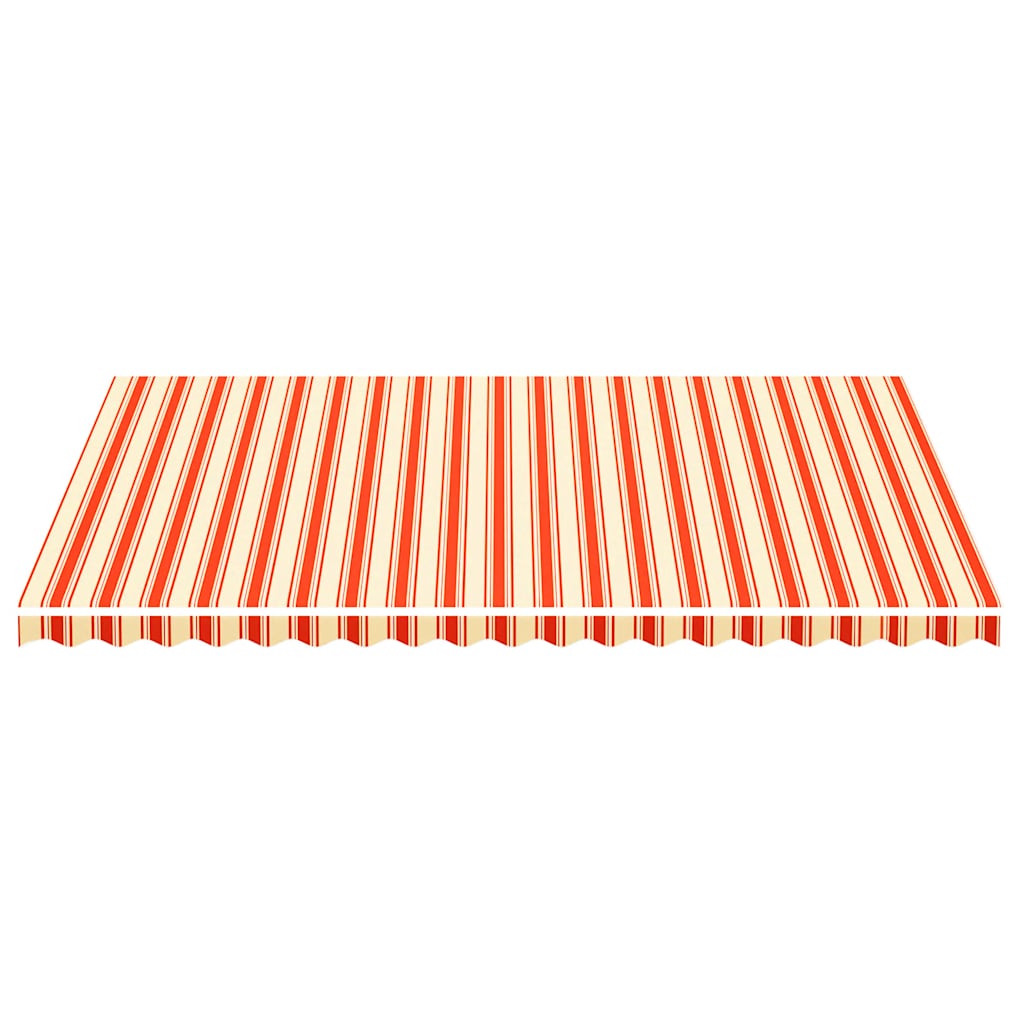 Vervangingsdoek voor luifel 5x3,5 m geel en oranje – afbeelding 3