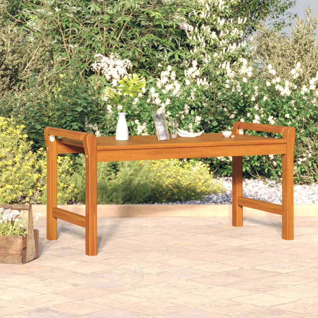 Salontafel 100x50x50 cm massief acaciahout – afbeelding 1