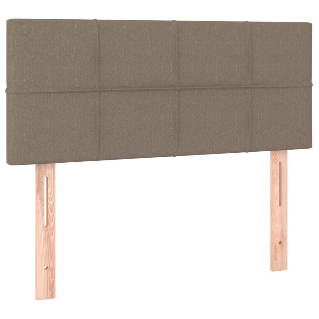 Hoofdbord LED 80x5x78/88 cm stof taupe – afbeelding 4