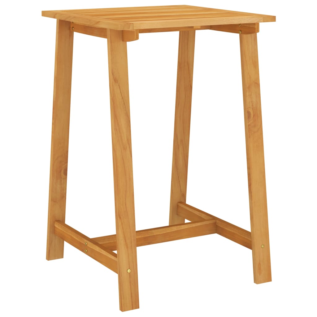 Tuinbartafel 70x70x104 cm massief acaciahout