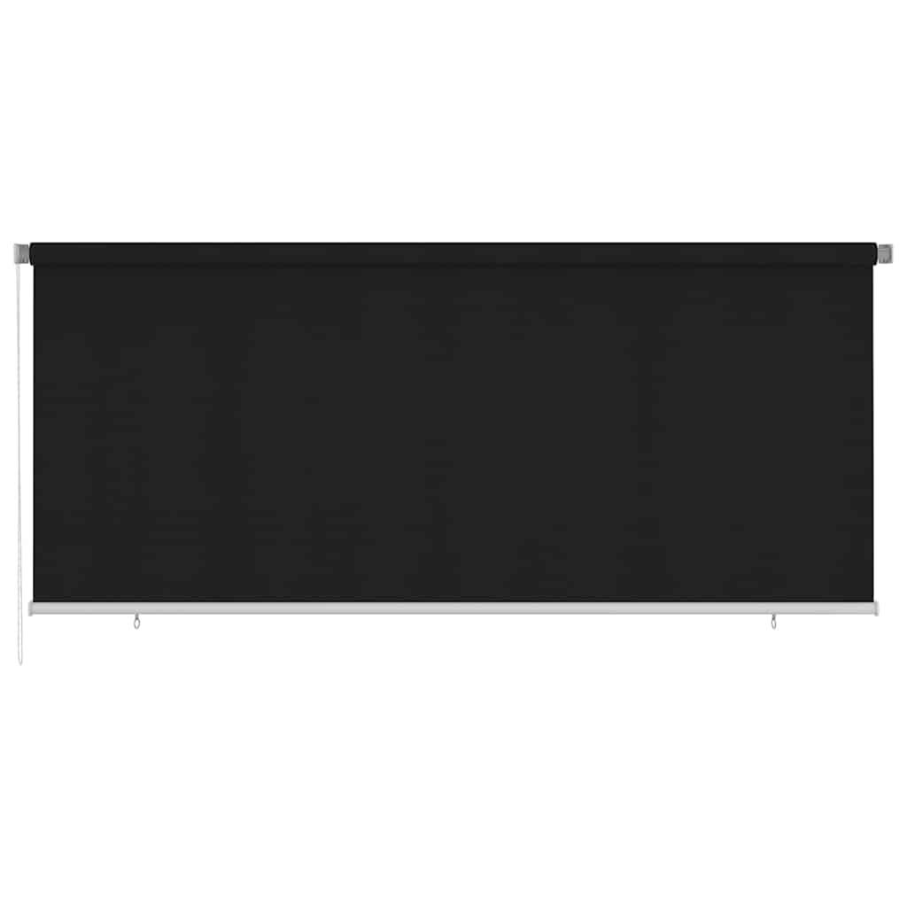 Rolgordijn voor buiten 355(B)x140(H) cm zwart – afbeelding 2