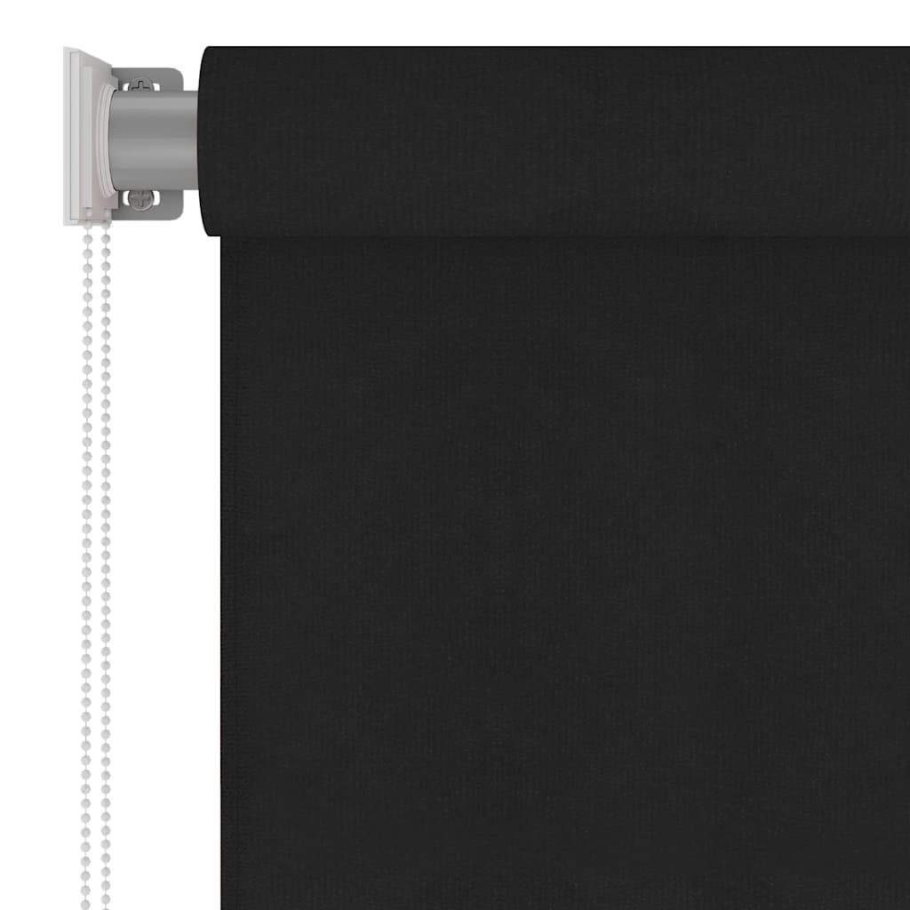Rolgordijn voor buiten 355(B)x140(H) cm zwart – afbeelding 4