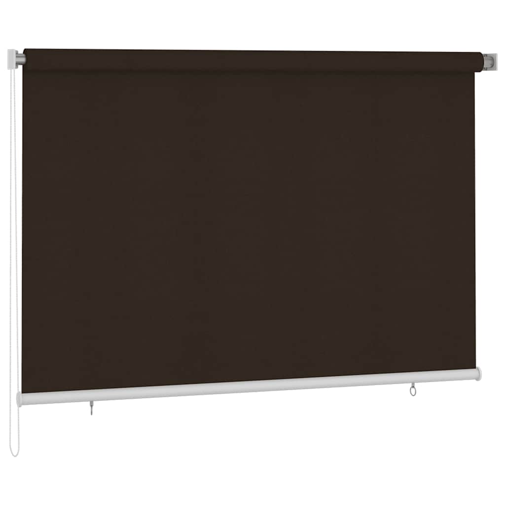 Rolgordijn voor buiten 220x140 cm bruin – afbeelding 1