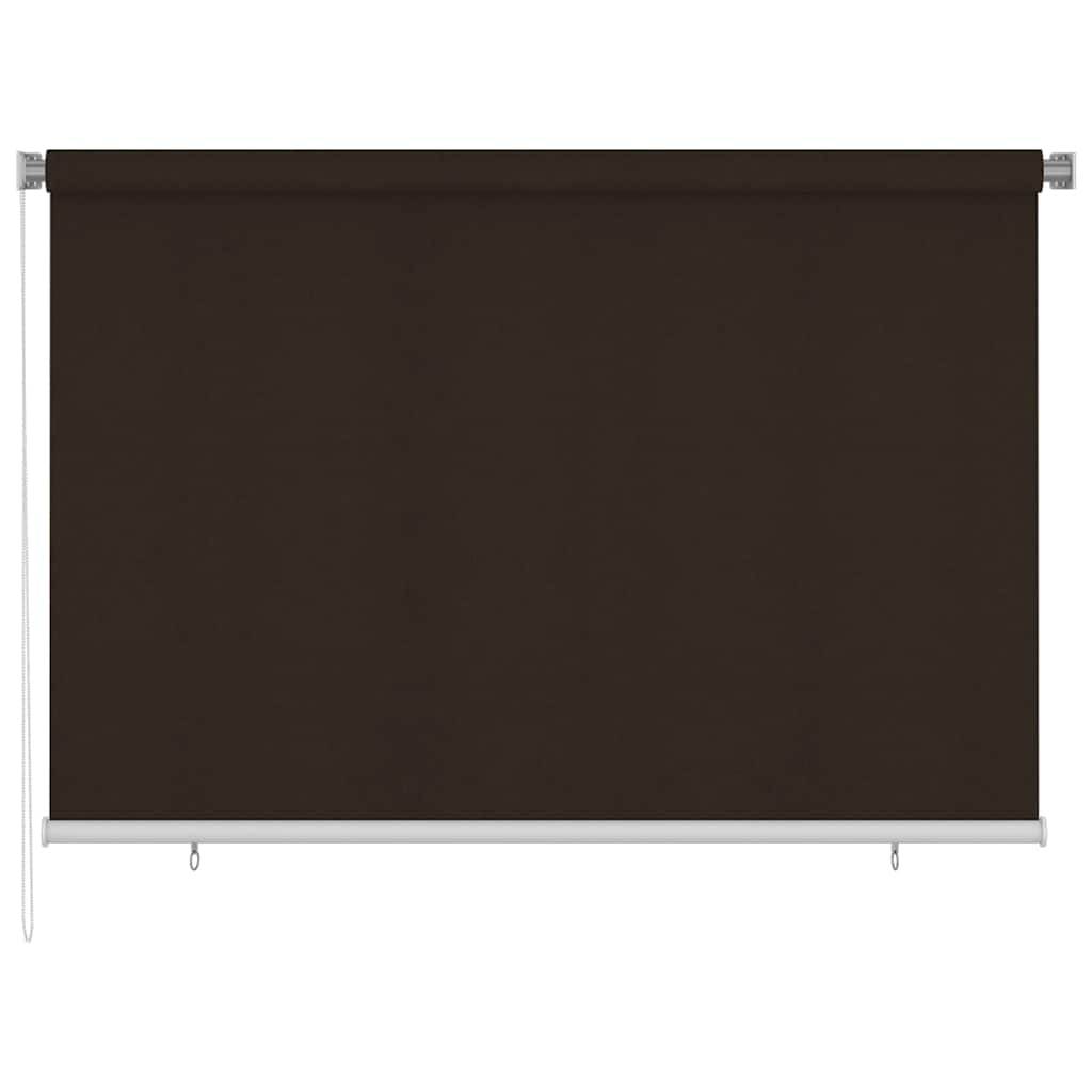 Rolgordijn voor buiten 220x140 cm bruin – afbeelding 2