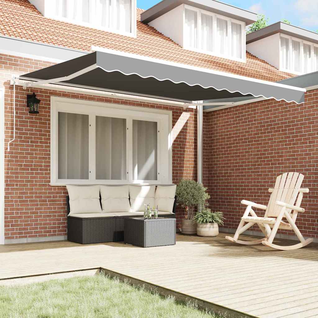 Zijde Frame Wit 350 x 250 cm Aluminium – afbeelding 3