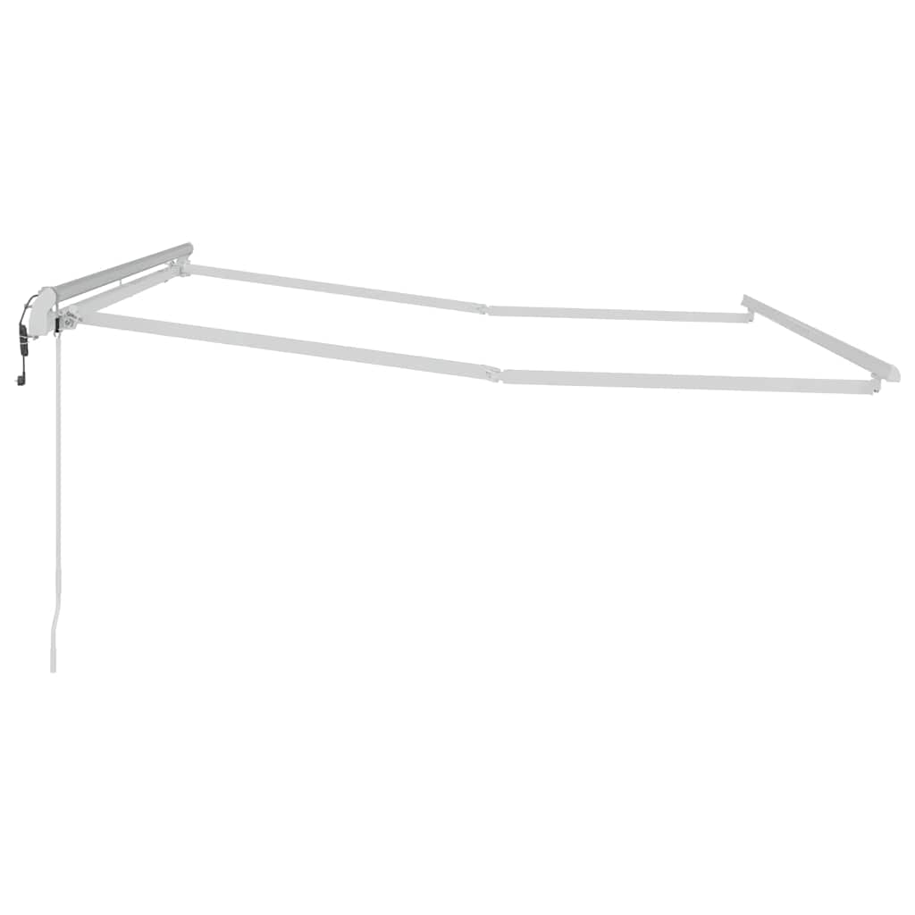 Zijde Frame Wit 350 x 250 cm Aluminium – afbeelding 5