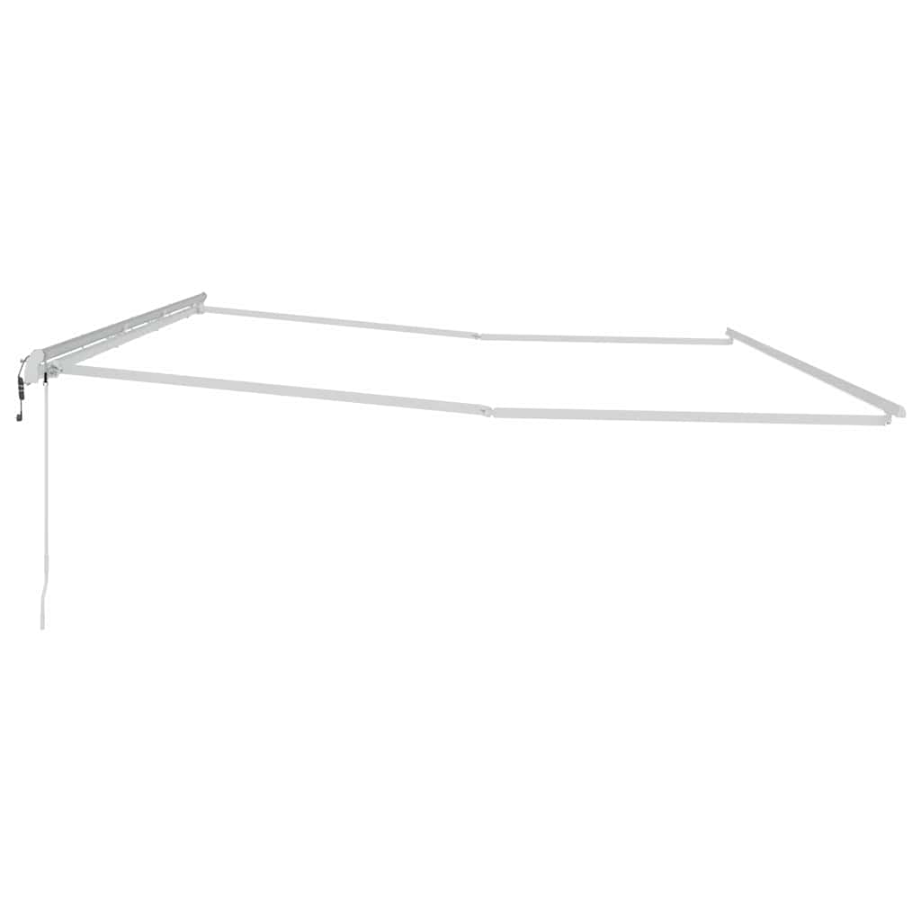 Zijde Frame Wit 600 × 350 cm Aluminium – afbeelding 5