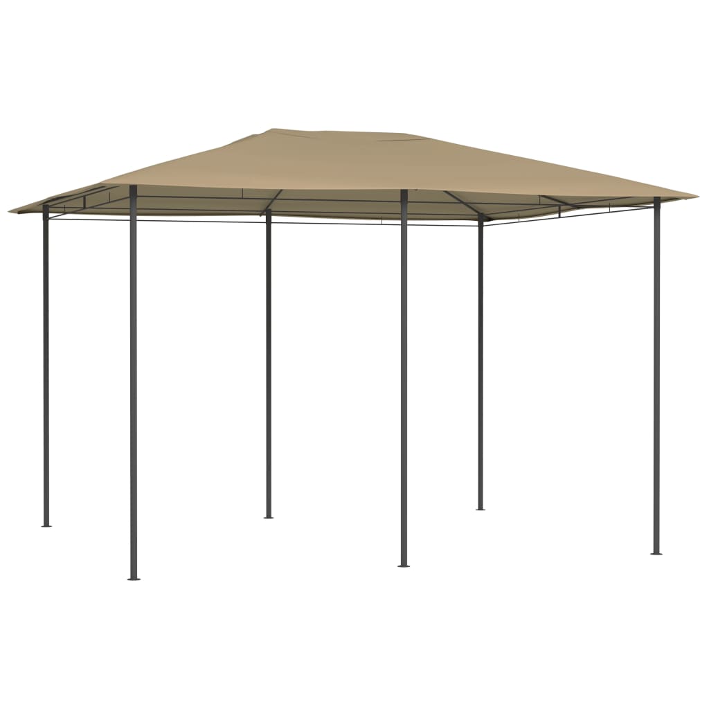 Prieel 160 g/m² 3x4x2,6 m taupe – afbeelding 1