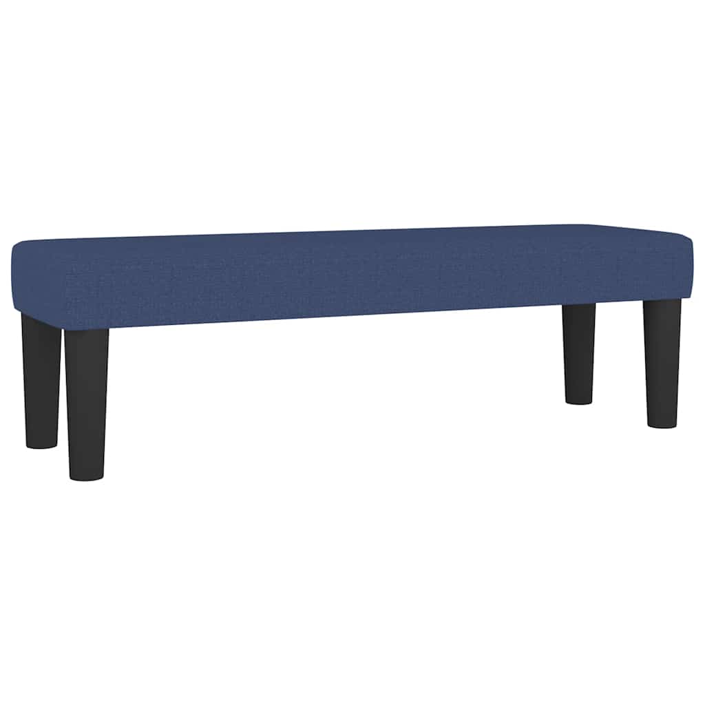 Boxspring met matras stof blauw 180x200 cm – afbeelding 7