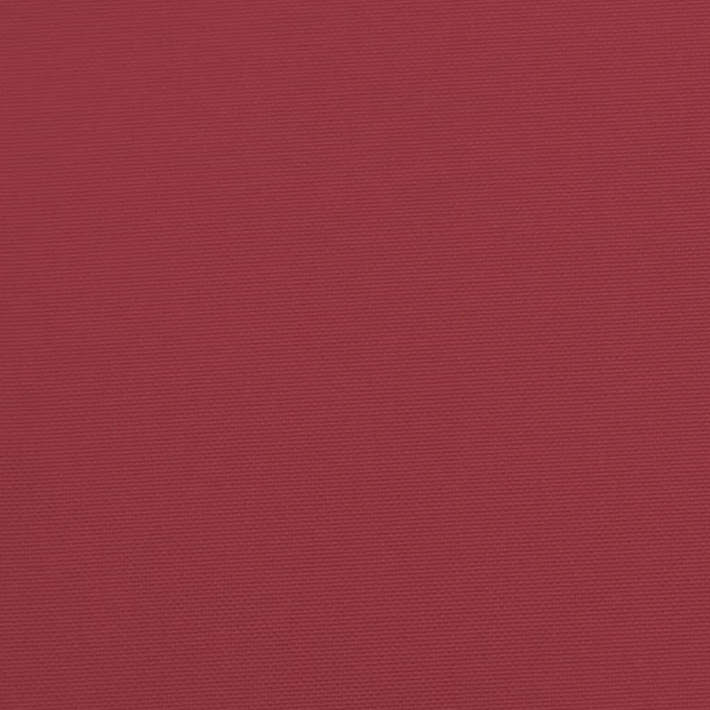 Tuinstoelkussens 6 st 100x50x3 cm oxford stof wijnrood – afbeelding 9
