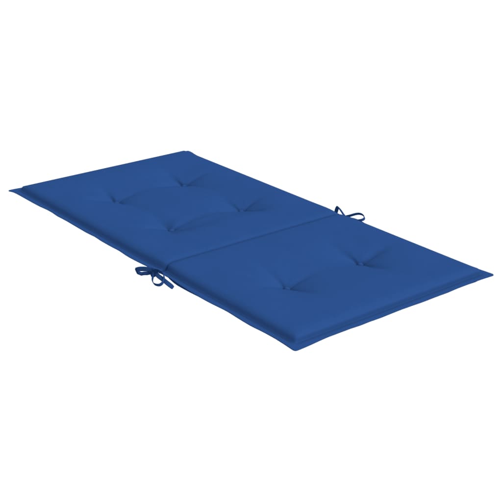 Tuinstoelkussens 2 st 100x50x3 cm oxford stof koningsblauw – afbeelding 5