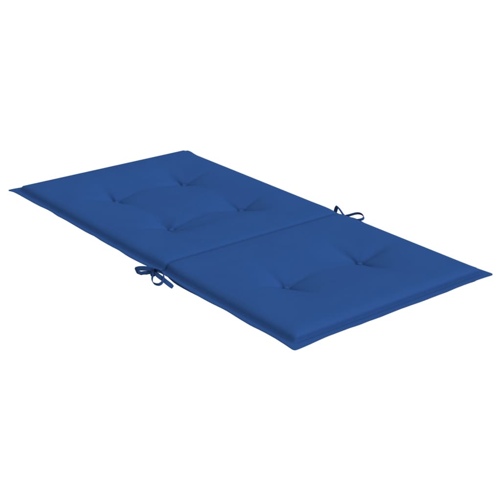 Tuinstoelkussens 6 st 100x50x3 cm oxford stof koningsblauw – afbeelding 5