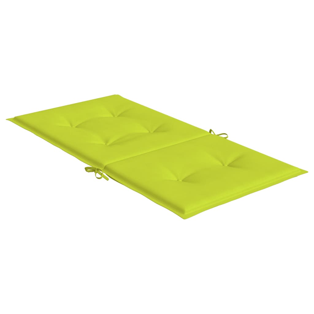 Tuinstoelkussens 6 st 100x50x3 cm oxford stof heldergroen – afbeelding 5